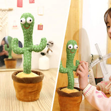 Load image into Gallery viewer, Electronic Singing Dancing Cactus Toys