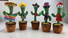 Load image into Gallery viewer, Electronic Singing Dancing Cactus Toys