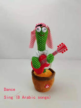 Load image into Gallery viewer, Electronic Singing Dancing Cactus Toys