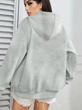 Load image into Gallery viewer, [Ramen &amp; K-Pop Graphic Hoodie] kpop demon hunters Casual Ramen &amp; K-Pop Graphic Hoodie - Women&#39;s Fashionable Pullover with Kangaroo Pocket, Machine Washable, All-Season Sporty Sweatshirt
