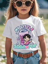 Load image into Gallery viewer, K POP Demon Hunter My Little Soda Pop Novelty Awesome Graphic Kid T-Shirt Casual Kid T Shirts Streetwear Tees Tops For Kid Machine Washable, Kids Clothes,Kids Clothes Girl,Kids Shirts,Girls Tops,Girls Shirts,Toddler Boy Shirts
