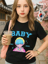 Load image into Gallery viewer, K POP Demon Hunter My Little Soda Pop Novelty Awesome Graphic Kid T-Shirt Casual Kid T Shirts Streetwear Tees Tops For Kid Machine Washable, Kids Clothes,Kids Clothes Girl,Kids Shirts,Girls Tops,Girls Shirts,Toddler Boy Shirts
