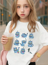 Load image into Gallery viewer, K POP Demon Hunter My Little Soda Pop Novelty Awesome Graphic Kid T-Shirt Casual Kid T Shirts Streetwear Tees Tops For Kid Machine Washable, Kids Clothes,Kids Clothes Girl,Kids Shirts,Girls Tops,Girls Shirts,Toddler Boy Shirts
