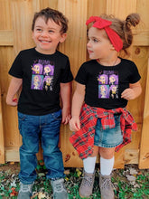 Load image into Gallery viewer, K-Pop/ Saja Themed Inspired Graphic T-Shirt, Rumi&amp;Zoey&amp;Saja Tshirts Black Casual Tee For Summer,Perfect For Outdoor Activities, Kpop Tshirt Saja Boys, Demon Hunter Tee

