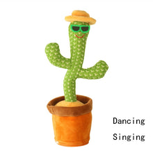 Load image into Gallery viewer, Electronic Singing Dancing Cactus Toys
